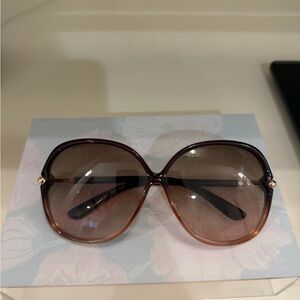 Tom Ford Brown Gradient Women's Sunglasses
